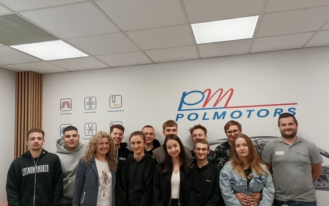 Wizyta studentów Zarządzania i&nbsp;Inżynierii Produkcji Uniwersytetu Bielsko-Bialskiego